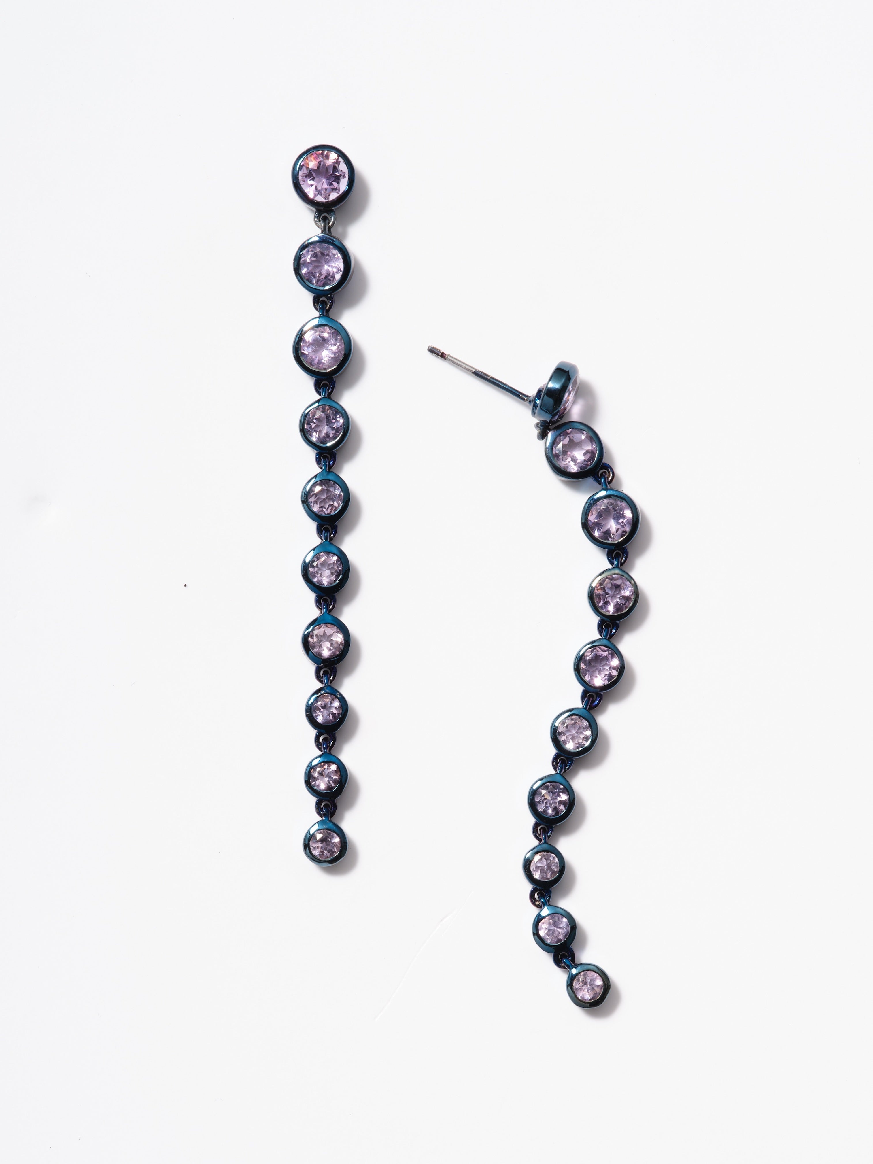 Stiletto Earrings - Rose of France