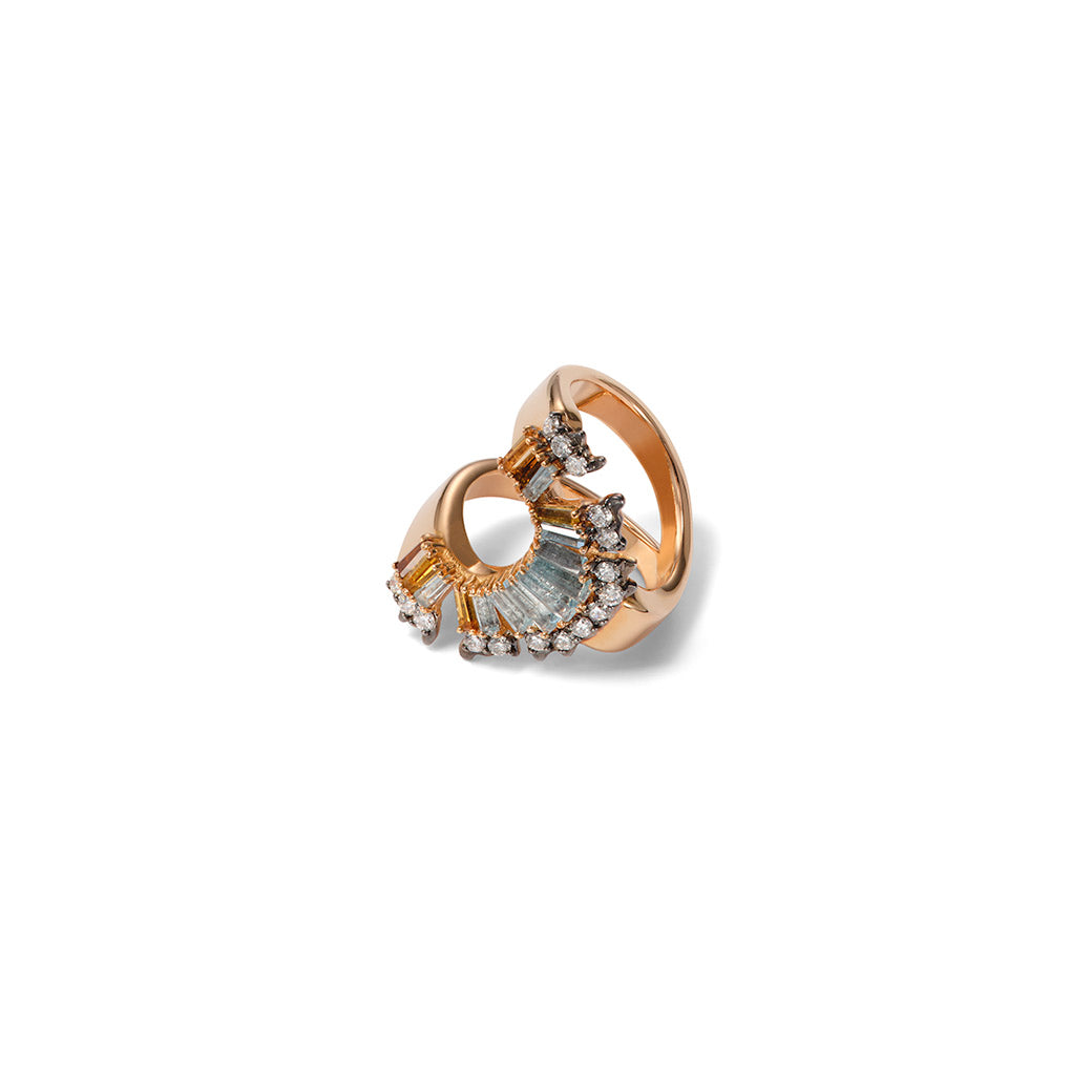 C Ruched Ring