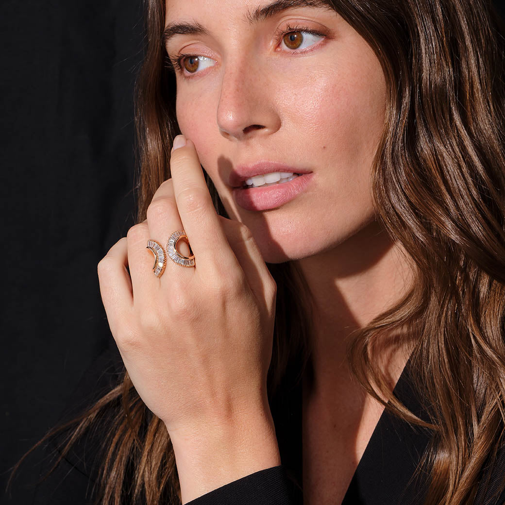 Open Sensu Ring - Diamond