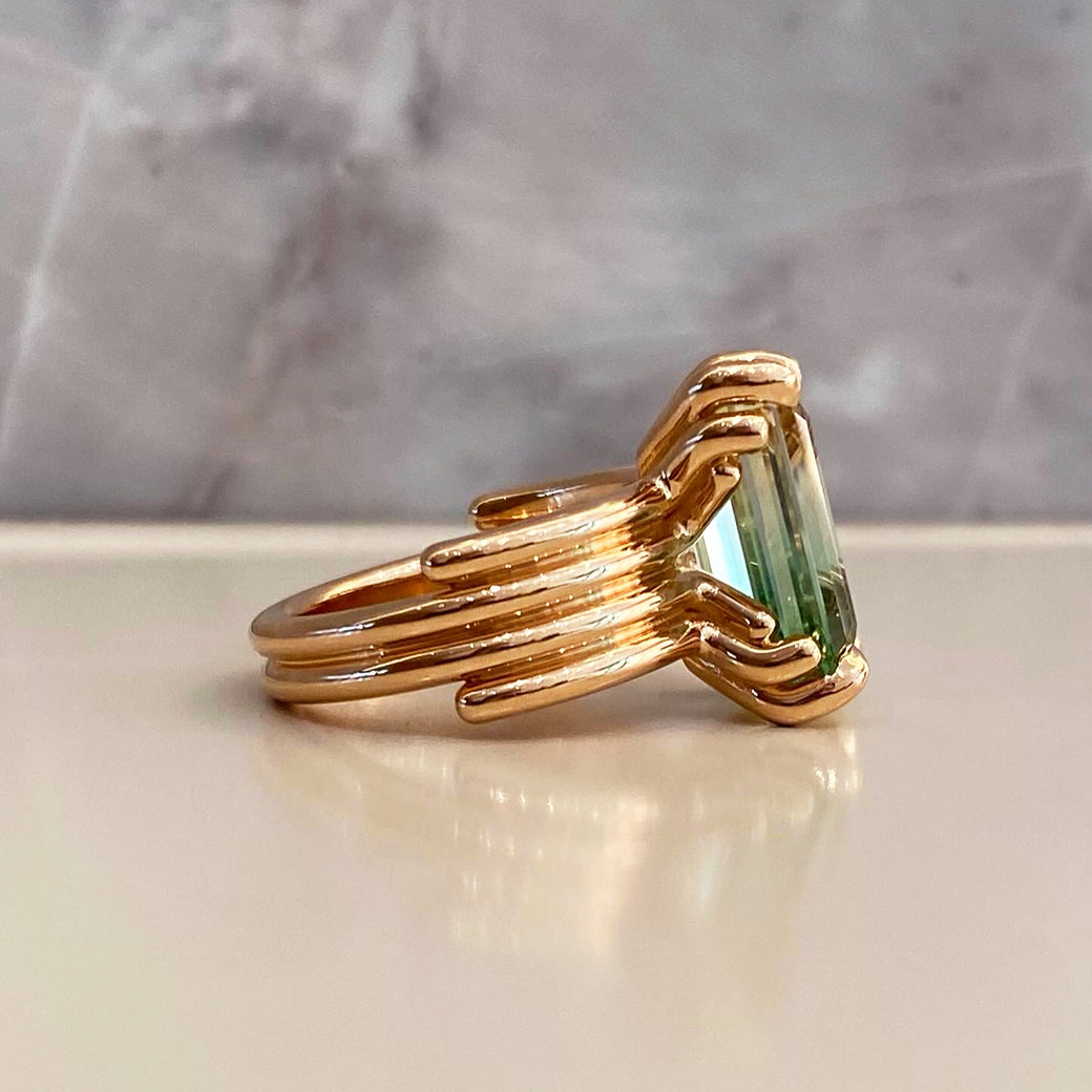 Atlas - Ring - Bicolor -Tourmaline