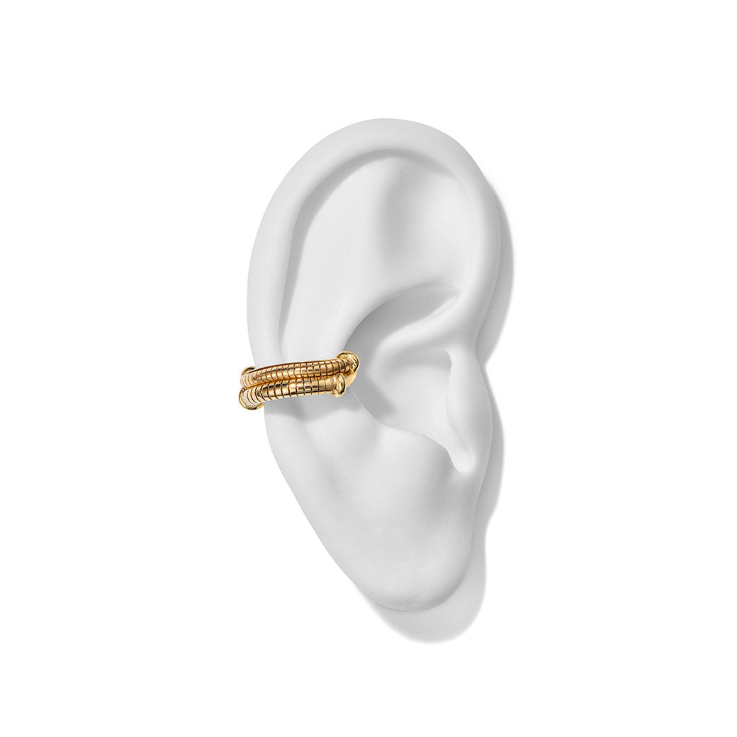 Double Boa Ear Cuff