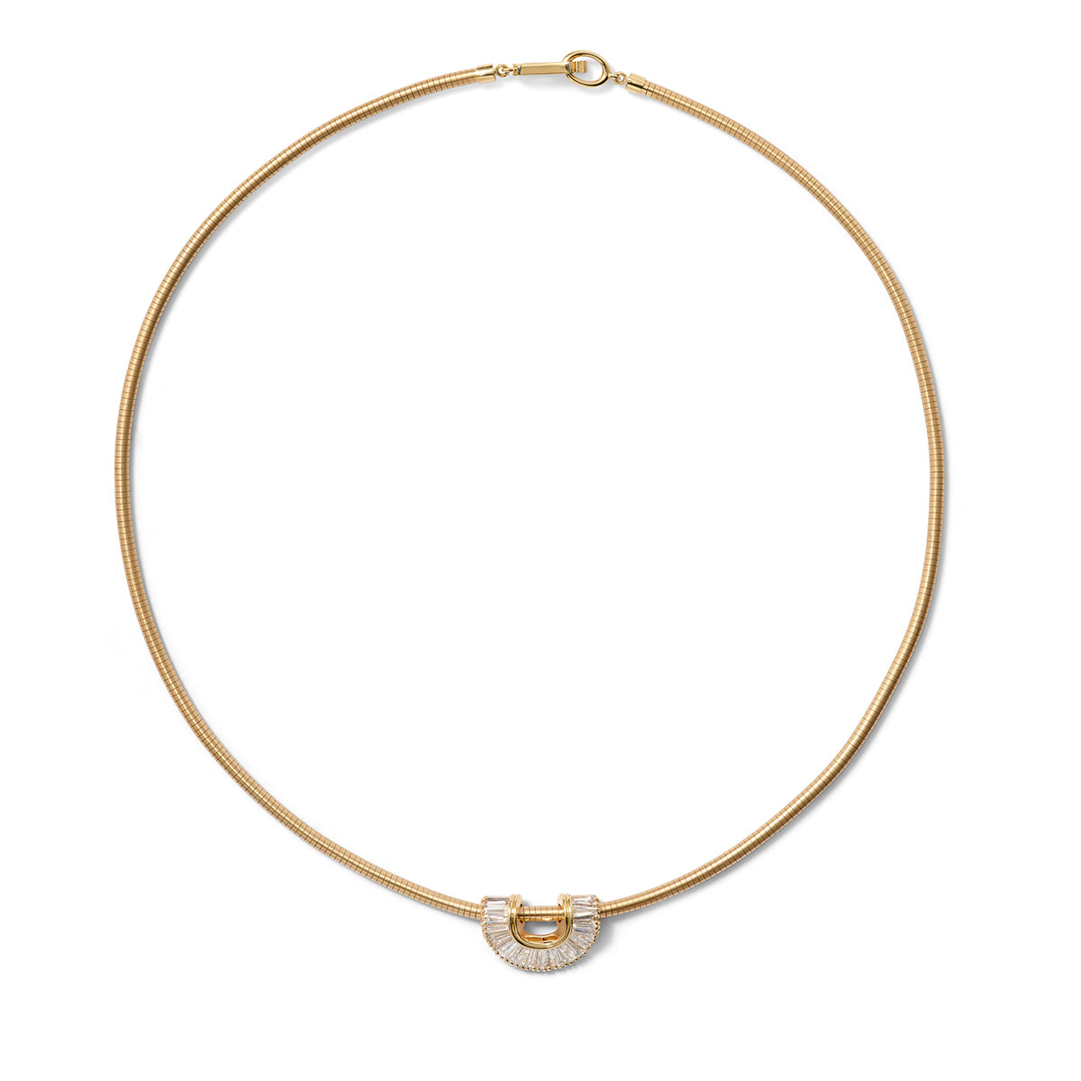 Draped Sensu Necklace - Diamond