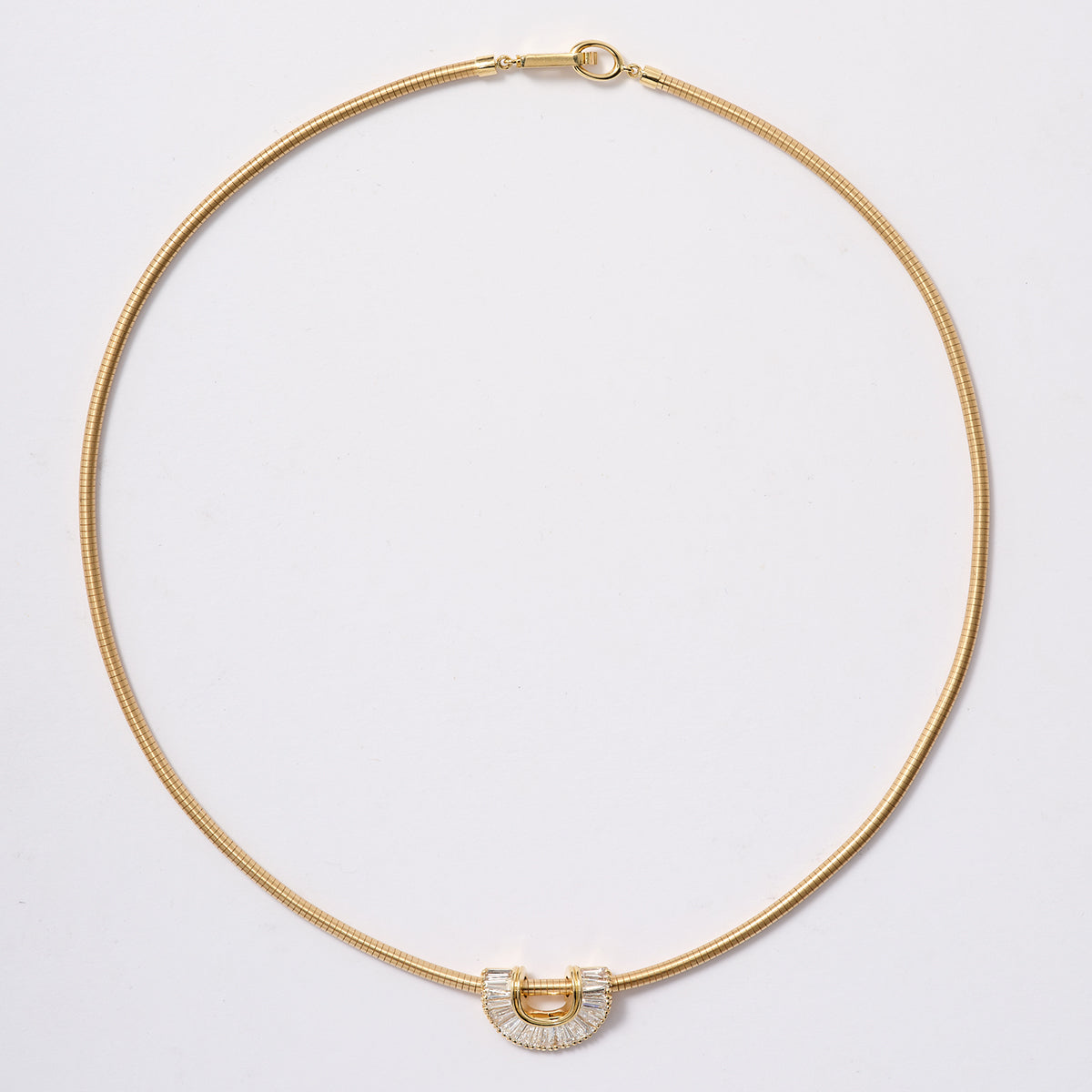 Draped Sensu Necklace - Diamond