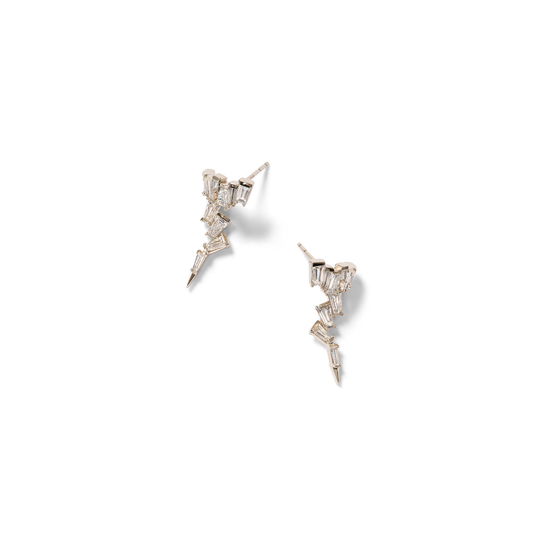 Mini Ruffled Ear Lassos - Diamond