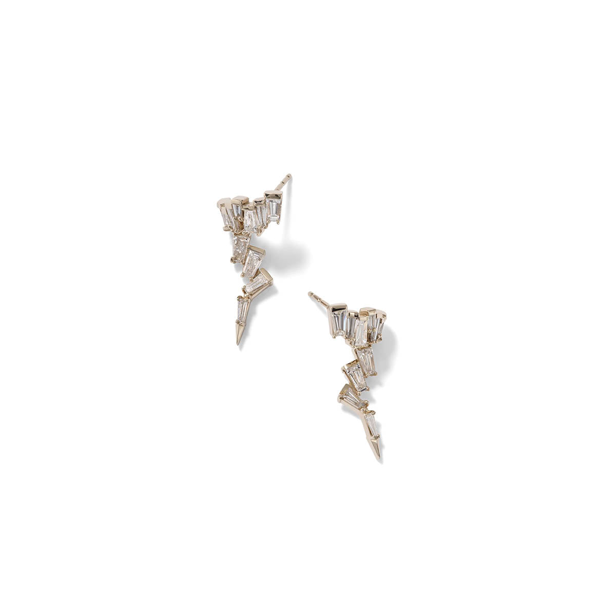 Mini Ruffled Ear Lassos - Diamond