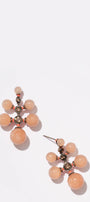 Radiant Earrings - Peach Moonstone