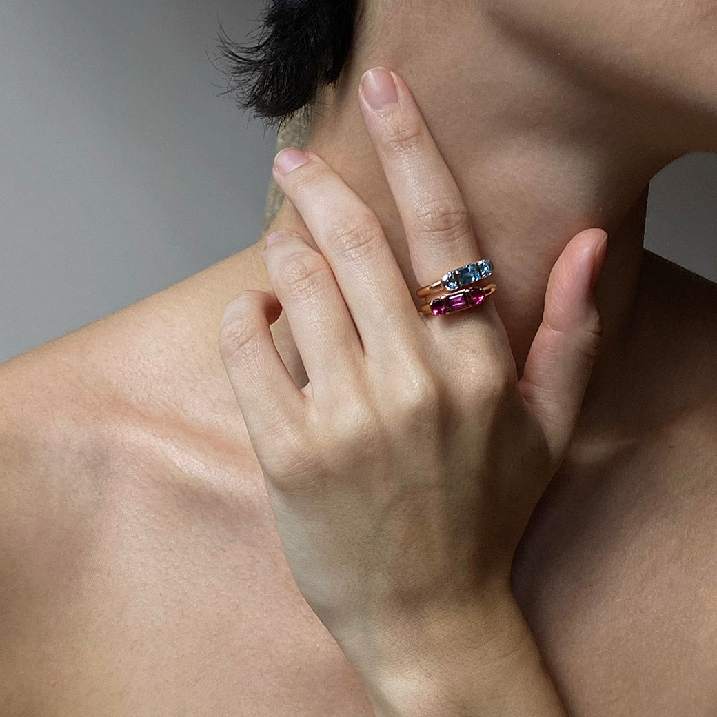 Seed Ring - Rubellite