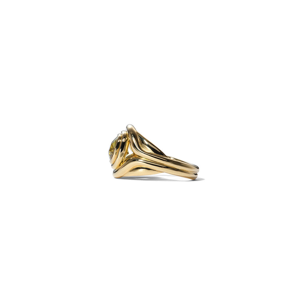 Seed Signet Ring - Sphene
