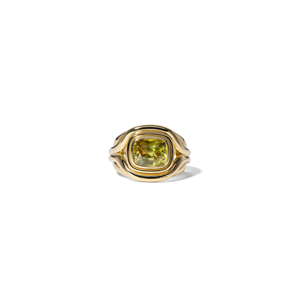 Seed Signet Ring - Sphene