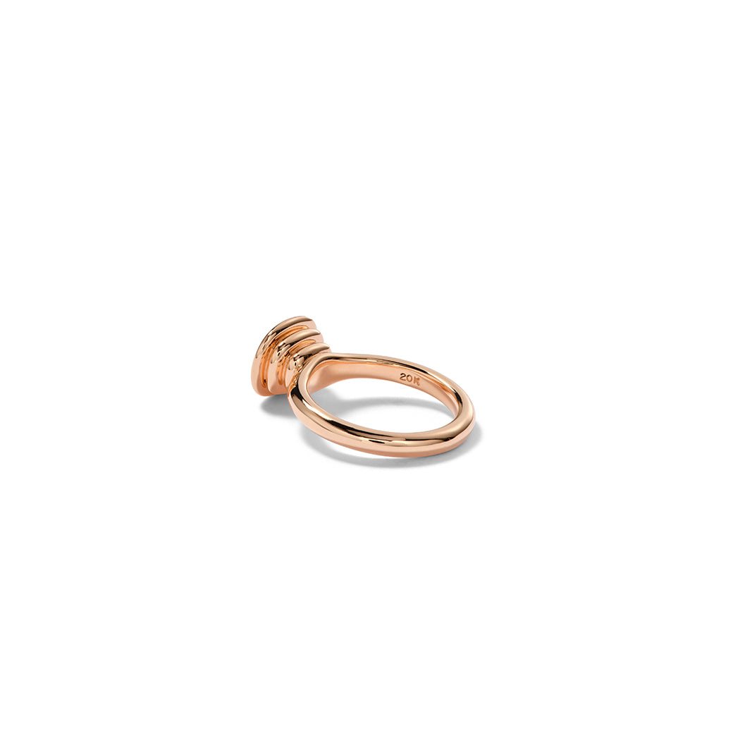 Stacked Solitaire Ring  - Sphene