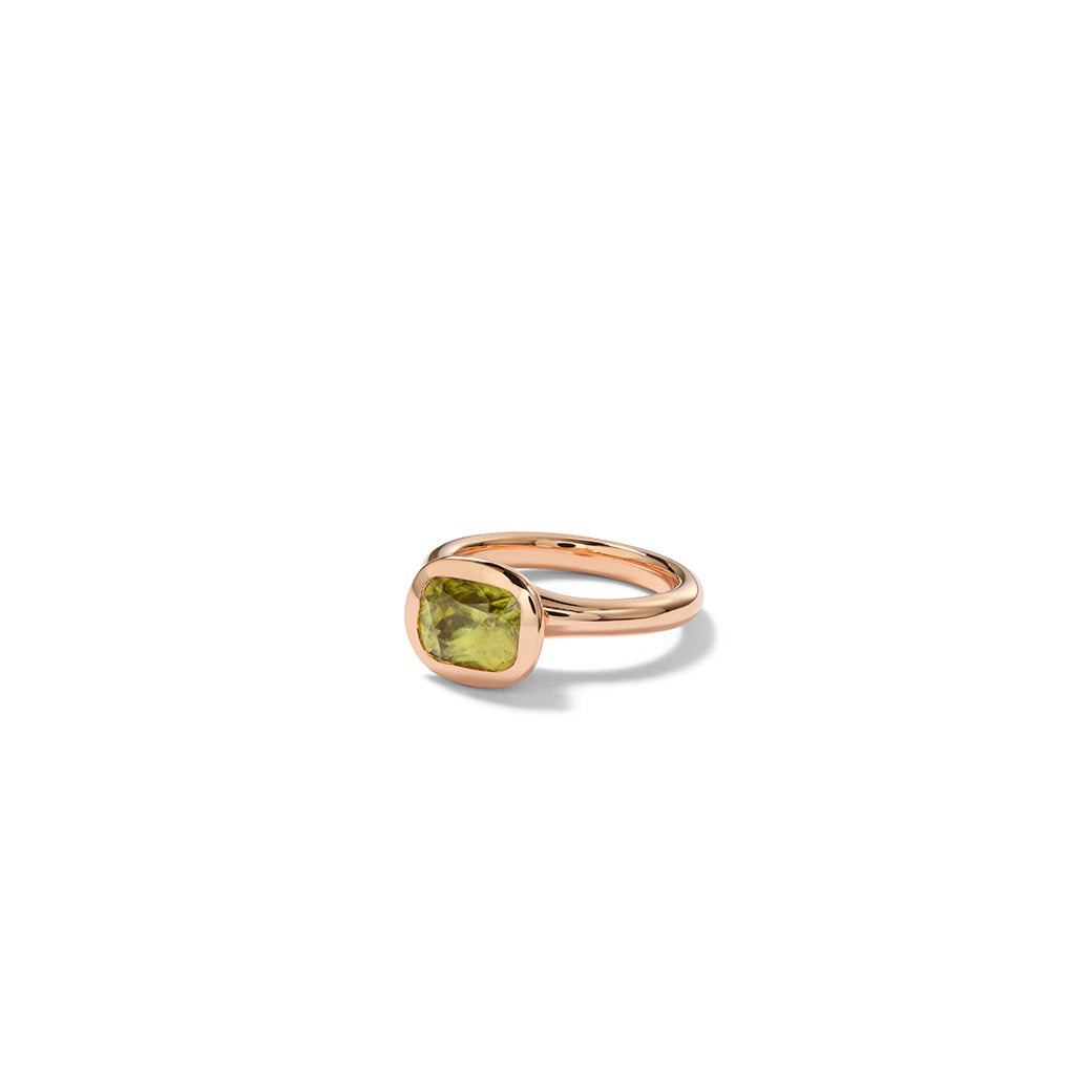 Stacked Solitaire Ring  - Sphene