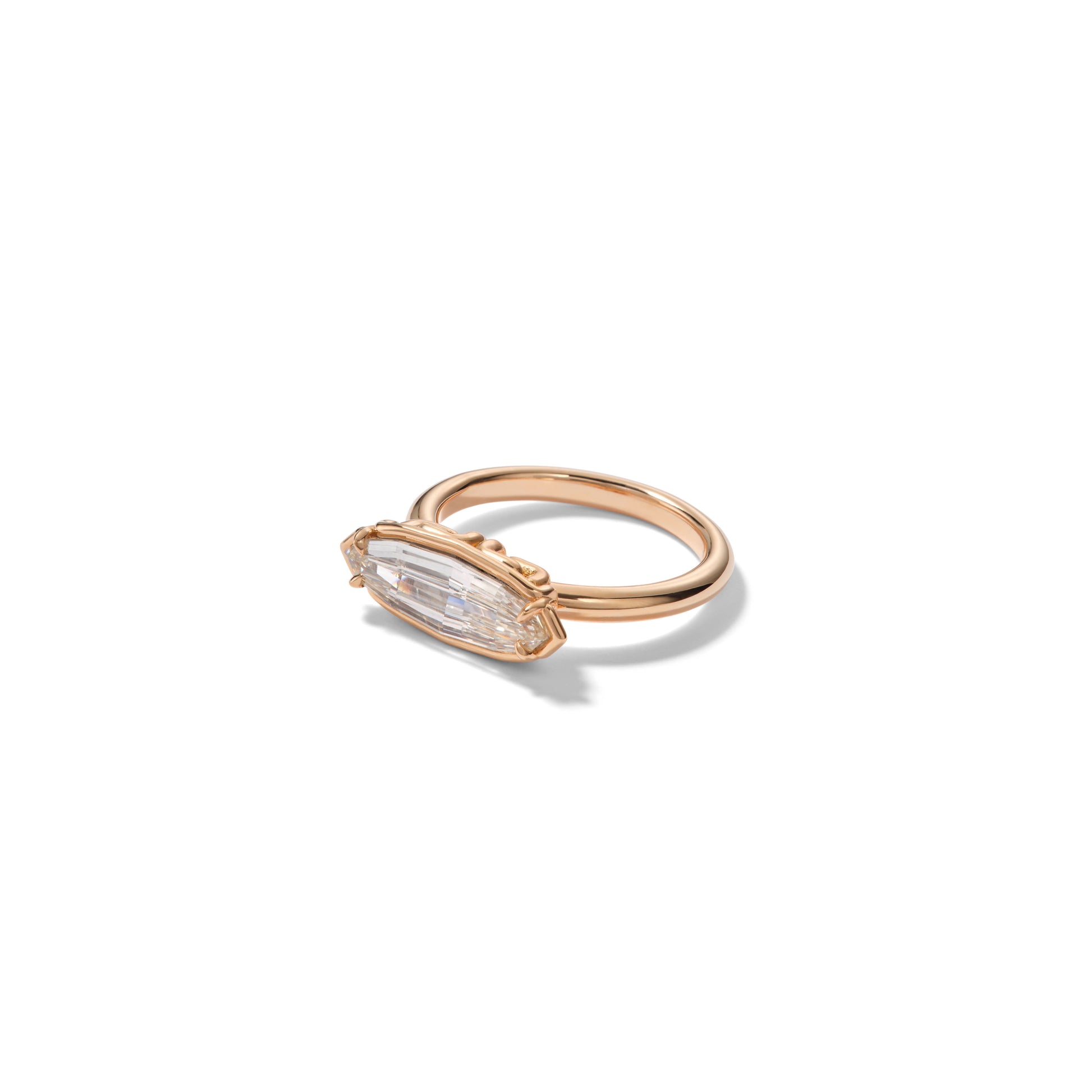 Steam Pipe Diamond Ring