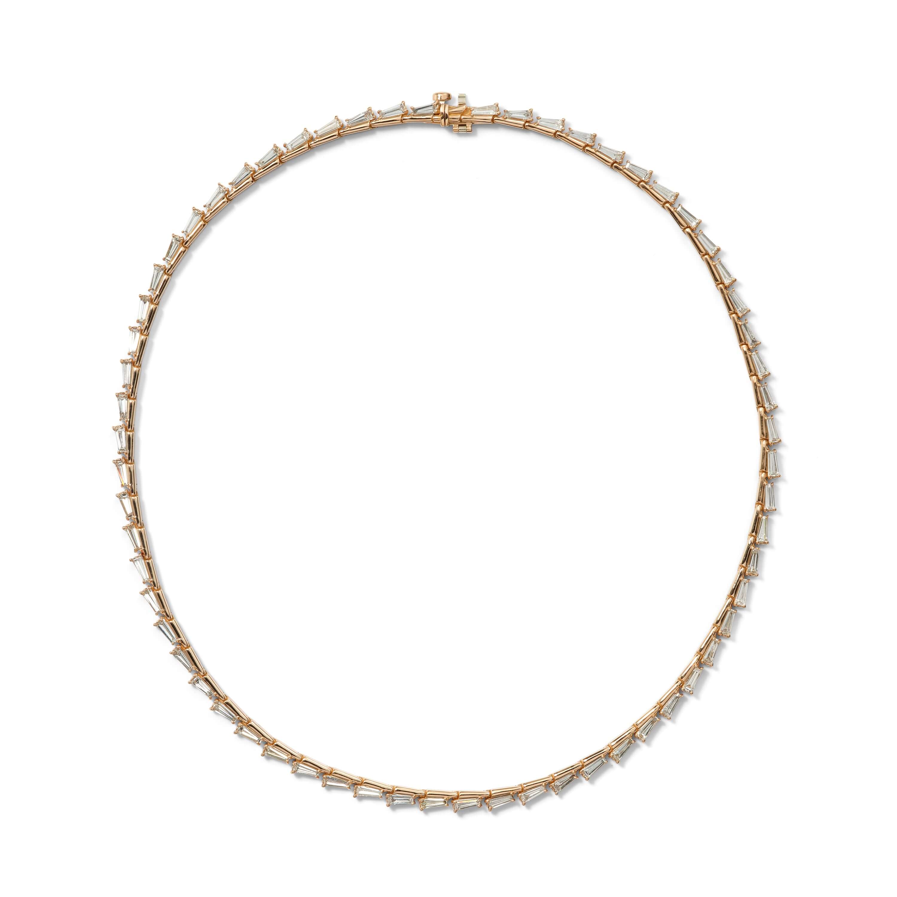 Wheat Riviere Necklace - Diamond