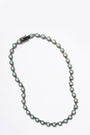3D Tile Chain Rivière Necklace Chrysoprase
