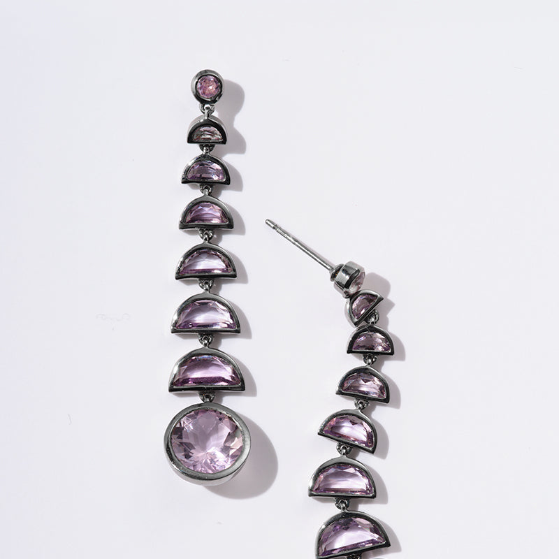 Ballbearing Earrings - Rose of France