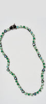 Small Georgian Rivière Necklace - Chrysoprase