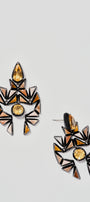 Kaleidoscope Earrings - Citrine