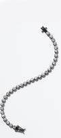 Petite Dot Tennis Bracelet White Zircon