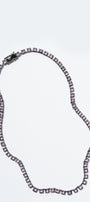 Mini Tile Rivière Necklace Rose of France