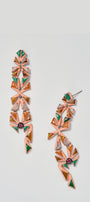 Navajo Earrings - Ruby & Tiger's Eye