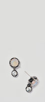 Spyglass Earrings - Rainbow Moonstone