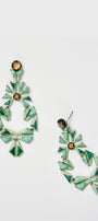 Tanager Earrings - Chrysoprase