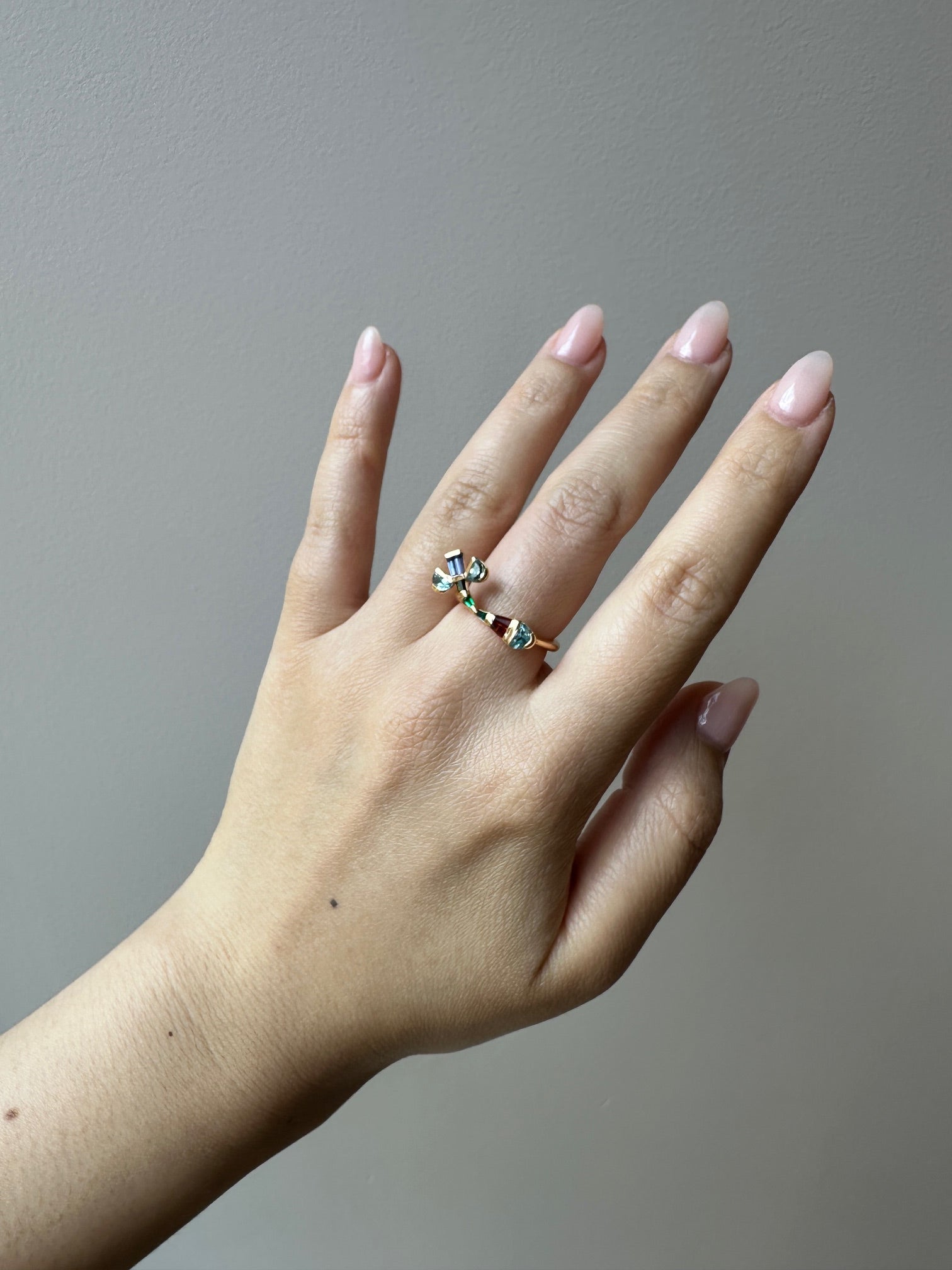 Bent Crocus Ring