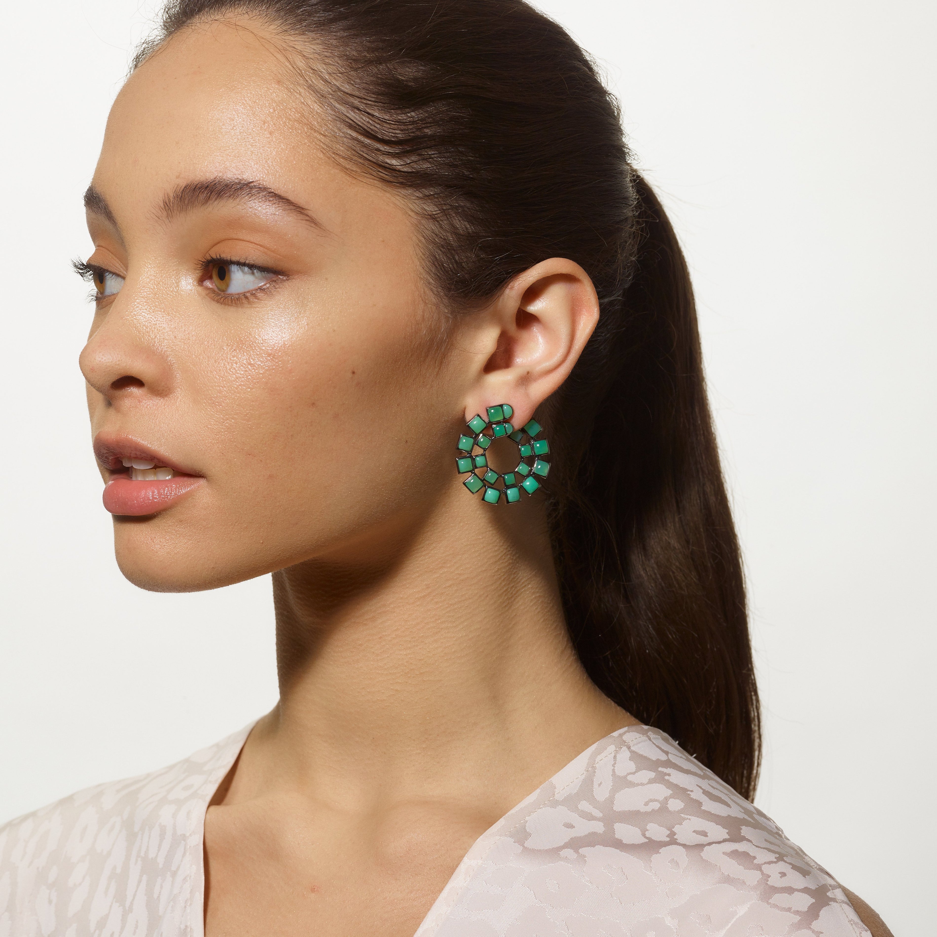 Wheel Bypass Hoops - Chrysoprase
