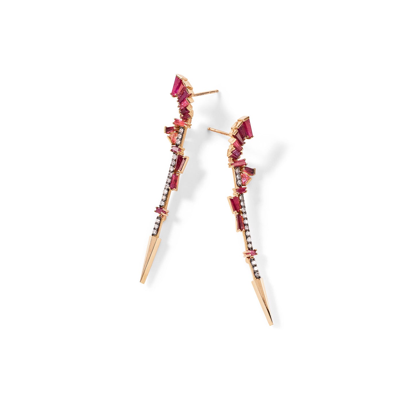 Filly Earrings - Ruby