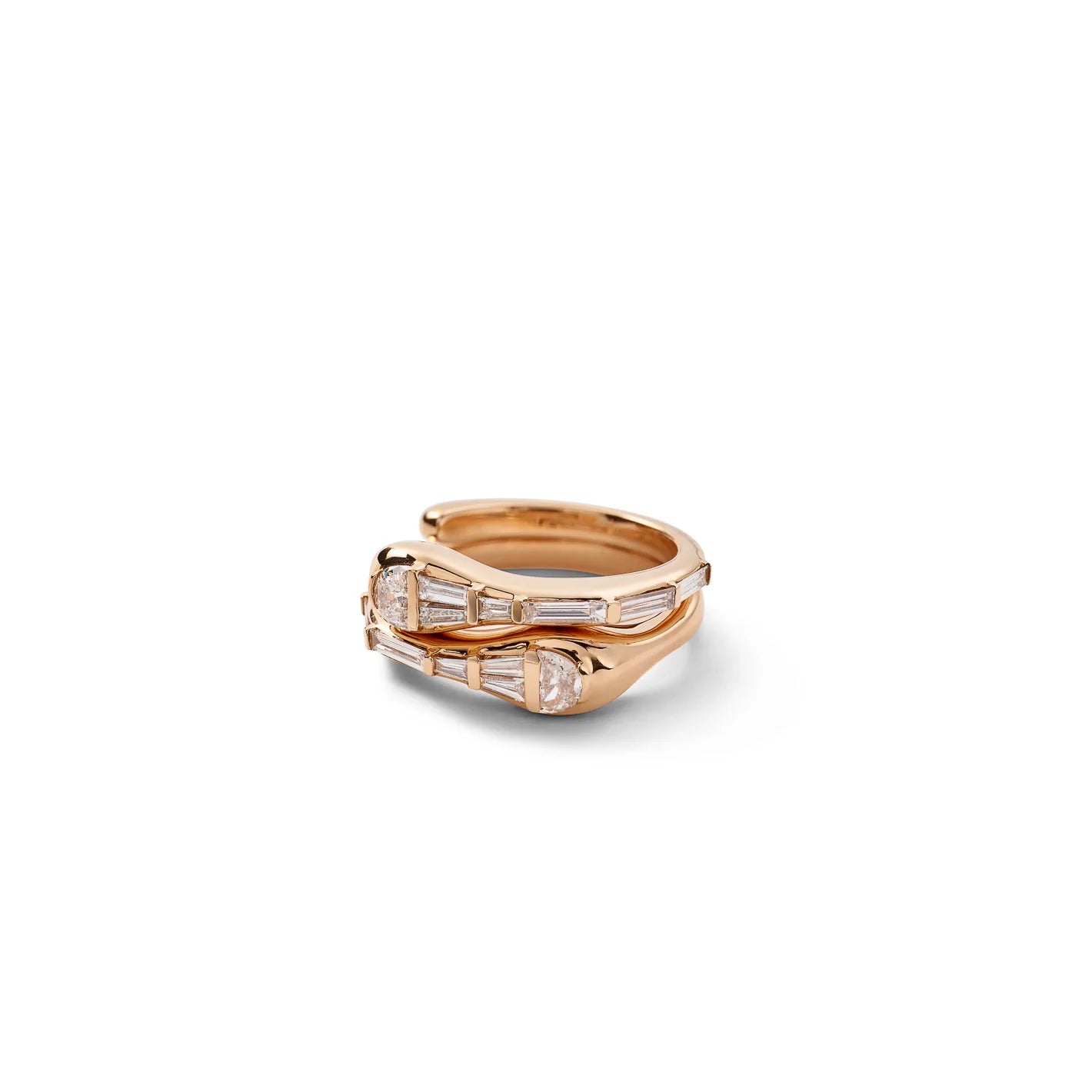 Open Wrap Ring - Diamond