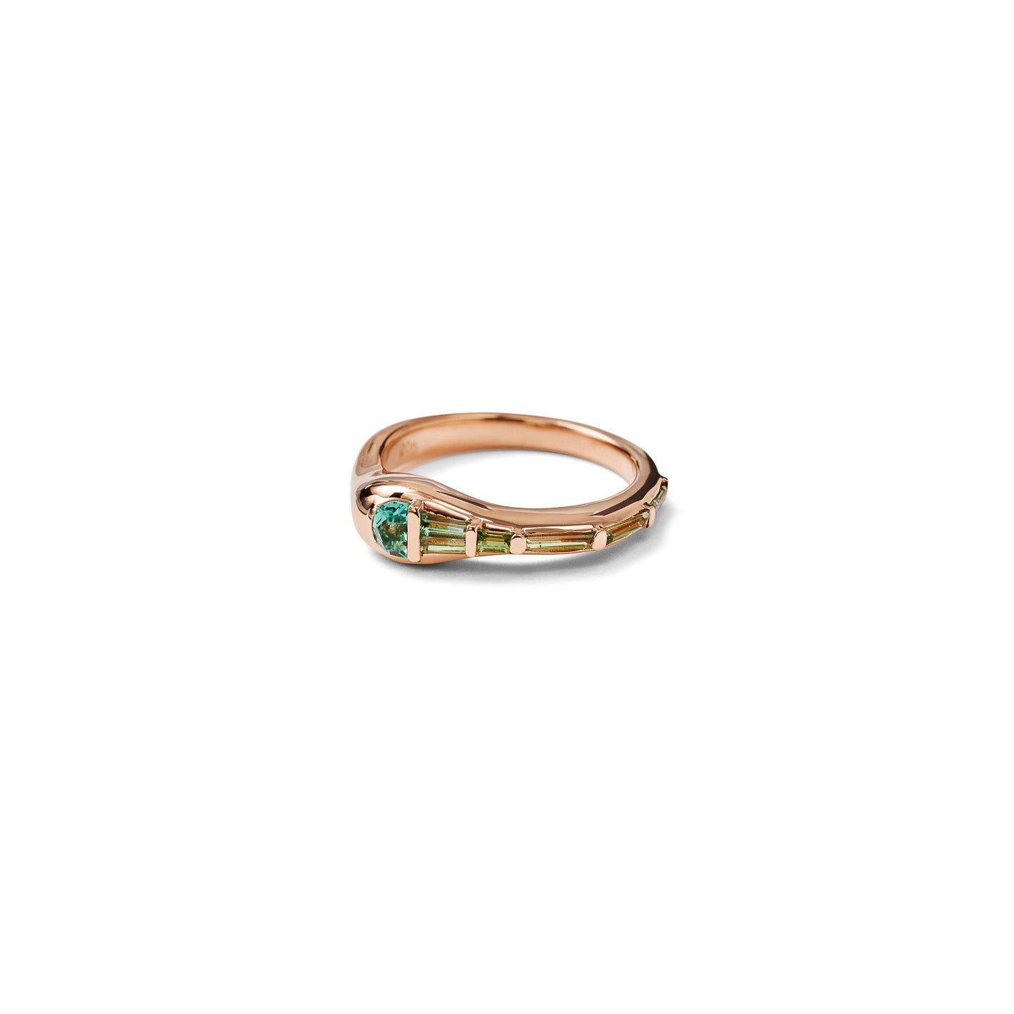 Wrap Ring - Green Tourmaline