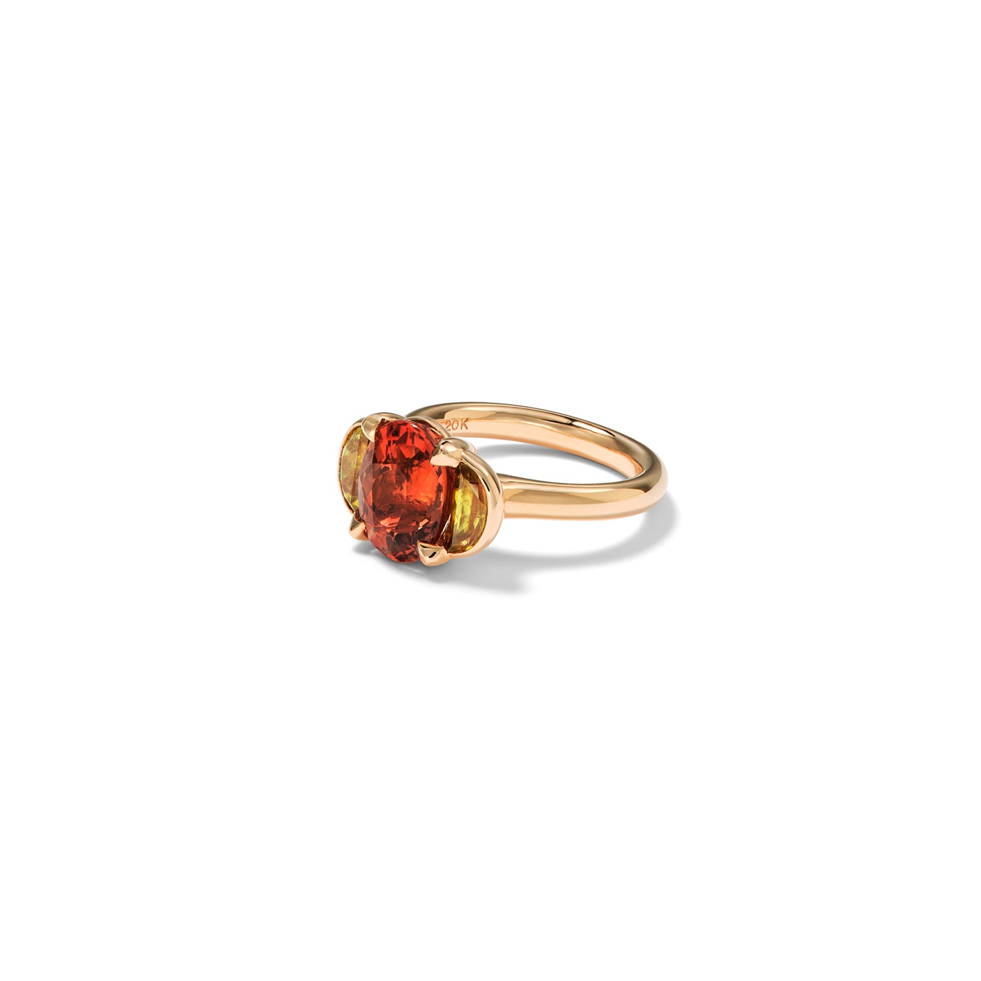 Headlamp Ring - Tourmaline & Sphene