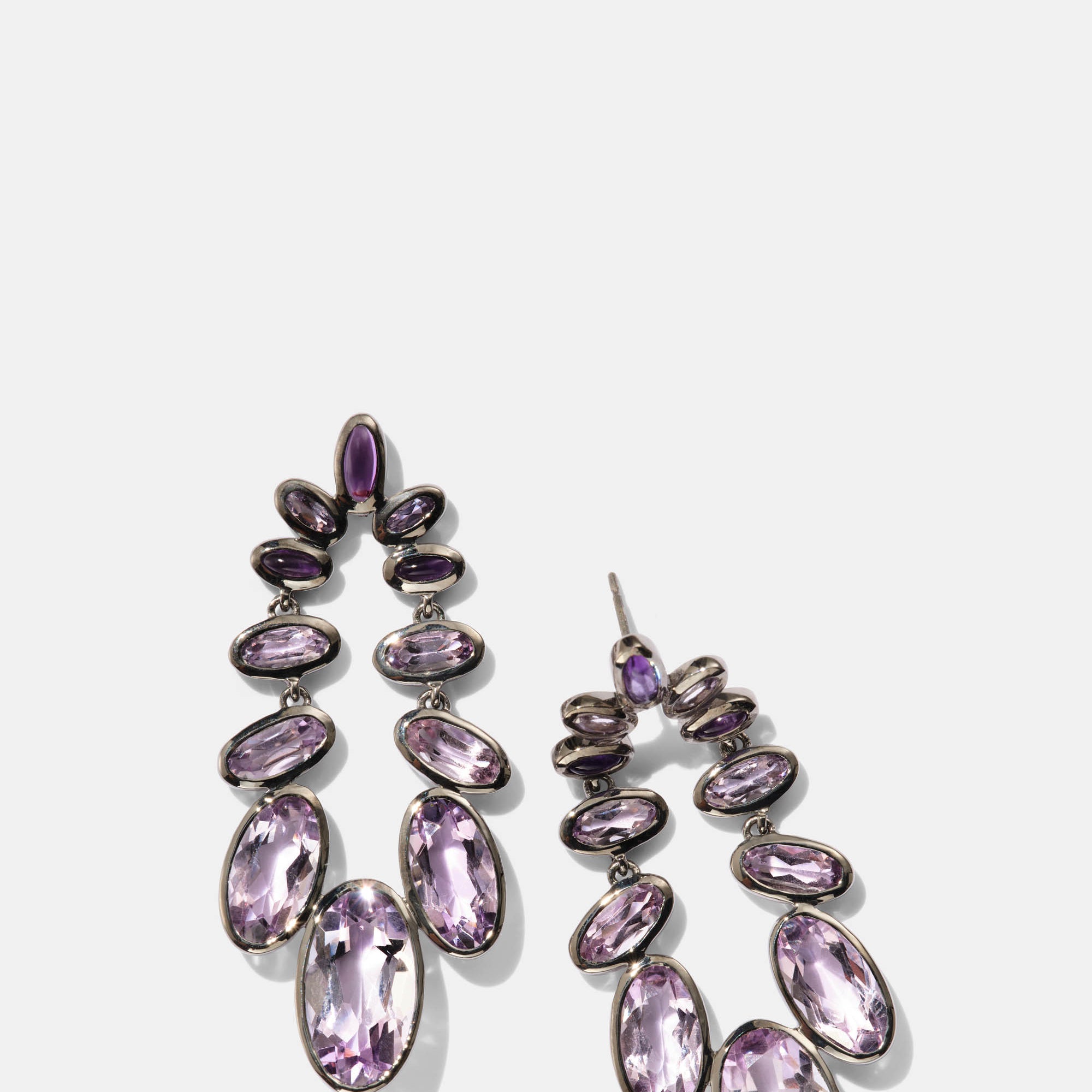 Cascade Earrings - Rose of France