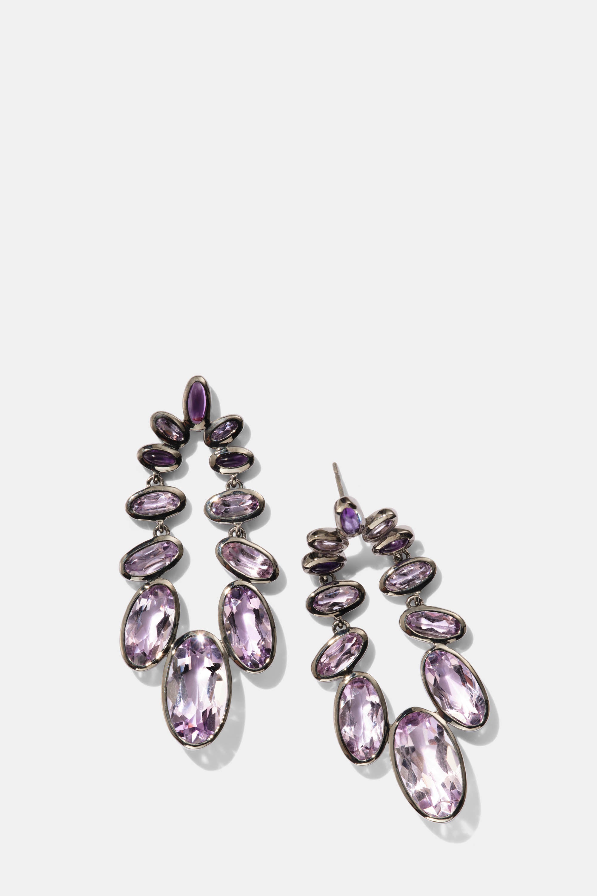 Cascade Earrings - Rose of France