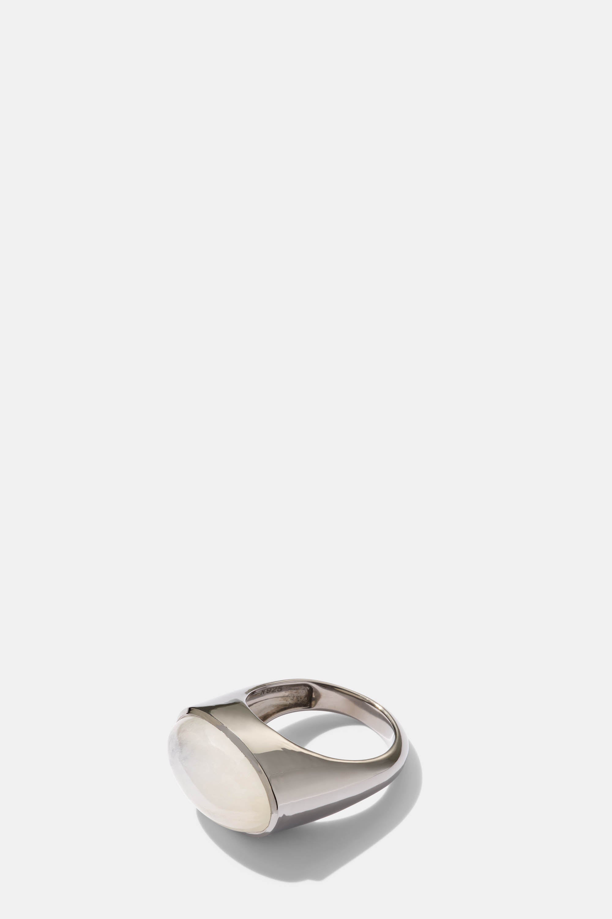 Elliptic Ring - Rainbow Moonstone