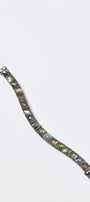 Large Tile Tennis Bracelet - Labradorite