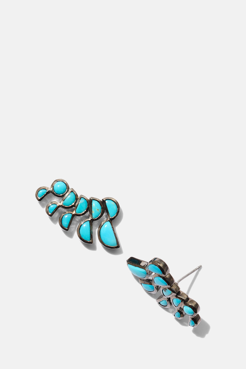 Lobster Earrings - Turquoise