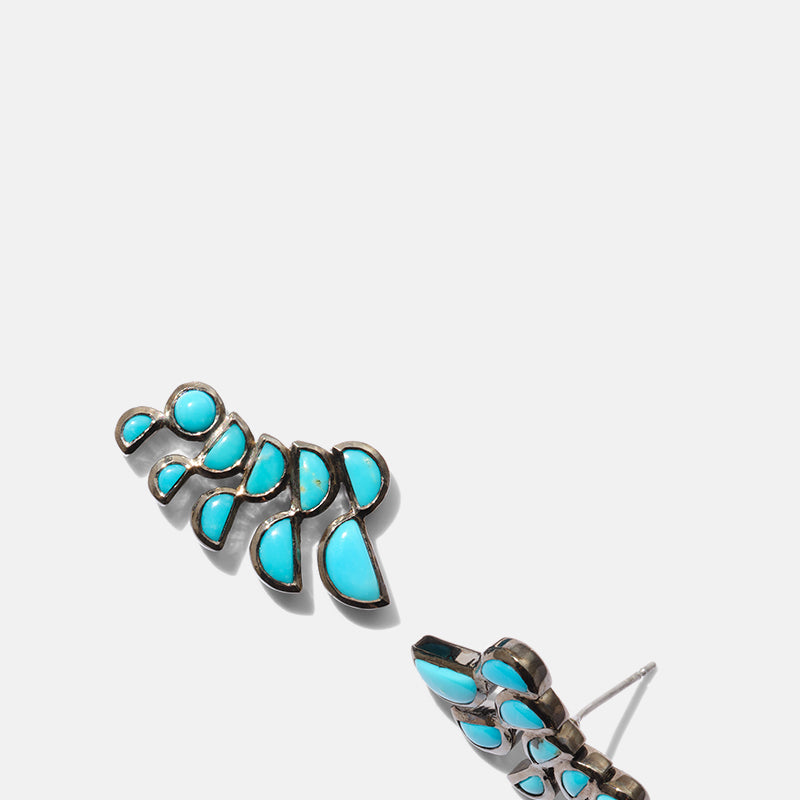 Lobster Earrings - Turquoise