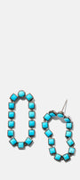Loop Earrings - Turquoise