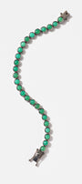Mini Dot Tennis Bracelet - Chrysoprase