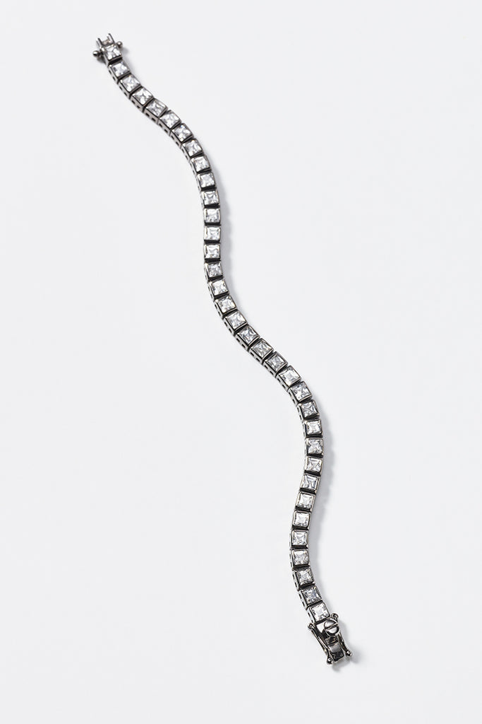 White zircon 2025 tennis bracelet