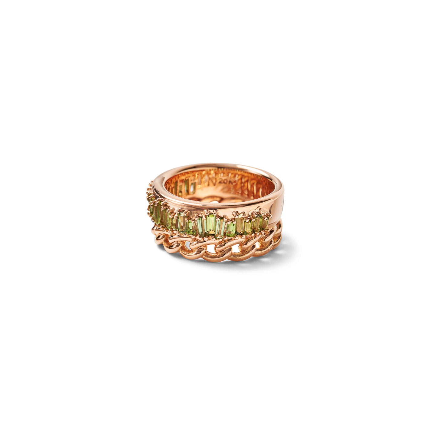 Tate Ring - Green Tourmaline – Nak Armstrong