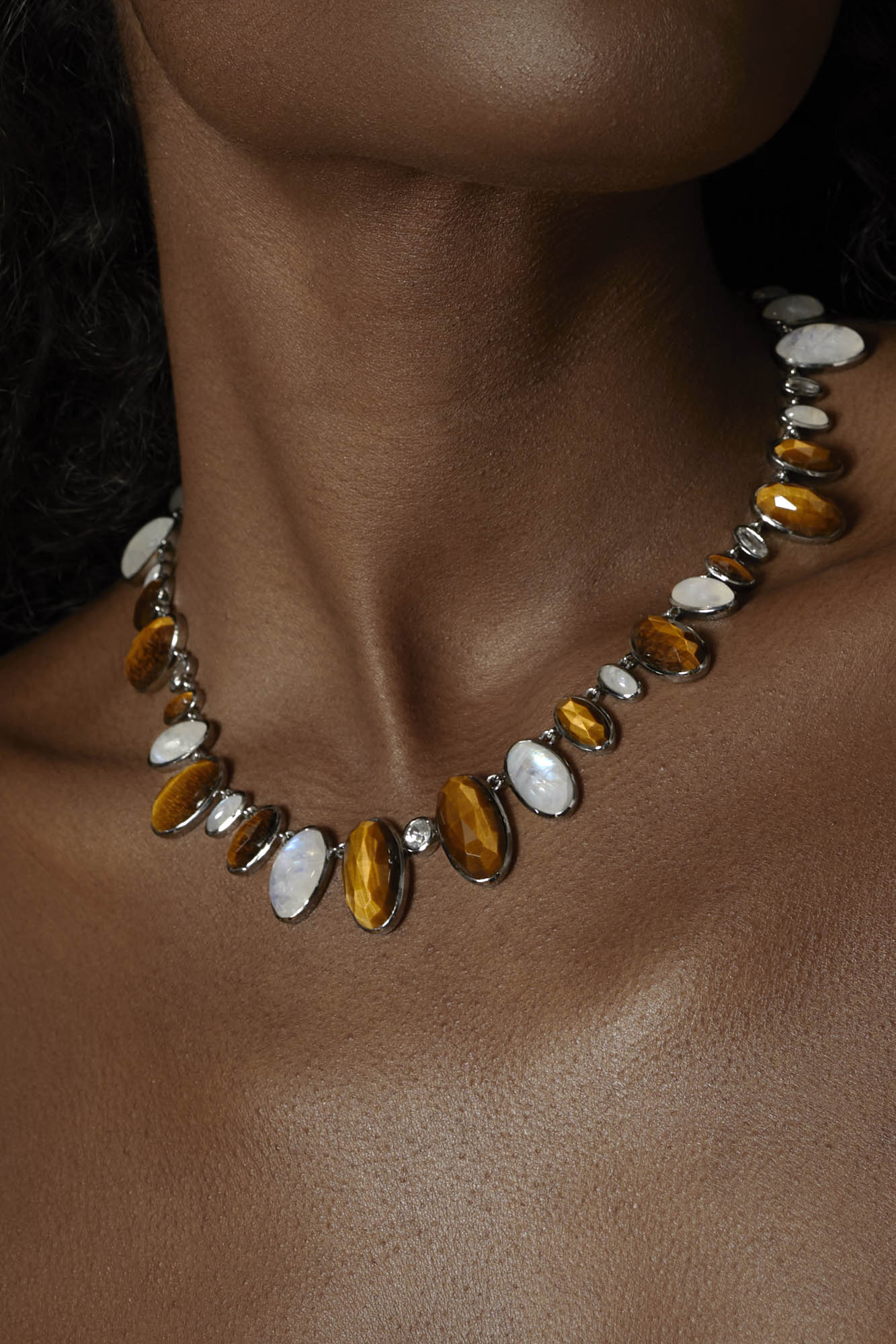 Orbit Rivière Necklace