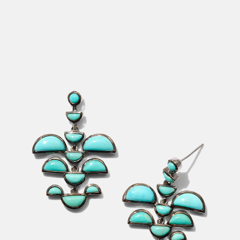 Phoenix Earrings - Turquoise