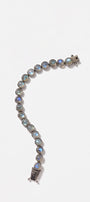 Small Dot Tennis Bracelet - Labradorite
