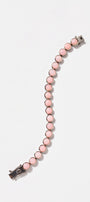 Small Dot Tennis Bracelet - Pink Opal