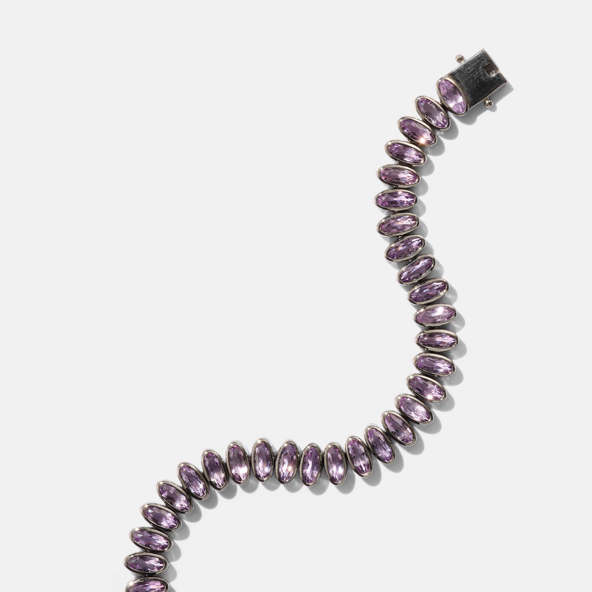 Small Elliptic Bracelet - Rose of France