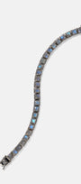 Small Tile Tennis Bracelet - Labradorite