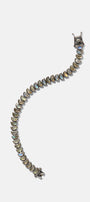 Small Worm Tennis Bracelet - Labradorite