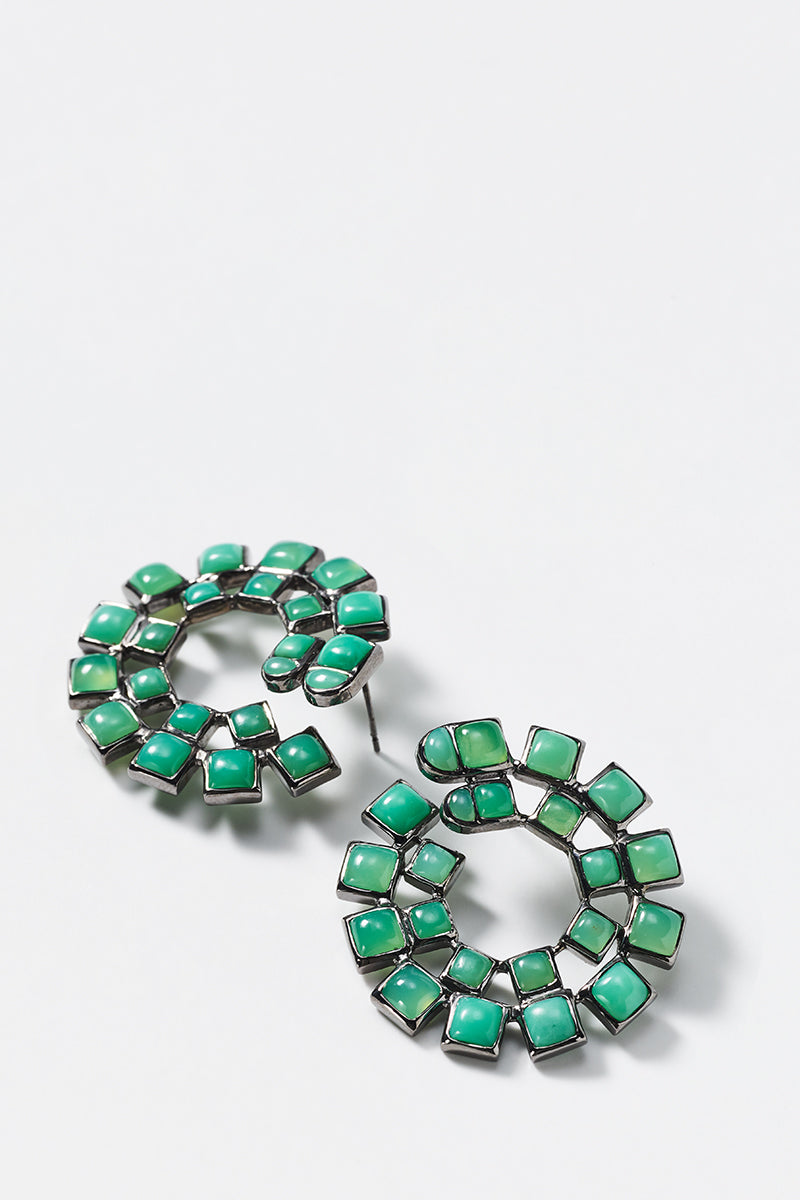 Wheel Bypass Hoops - Chrysoprase
